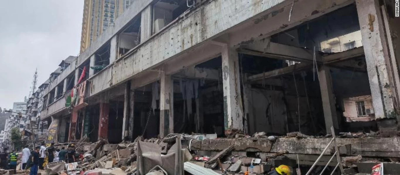 Τουλάχιστον 12 νεκροί και πάνω από 100 τραυματίες στην Κίνα από έκρηξη σε αγωγό φυσικού αερίου